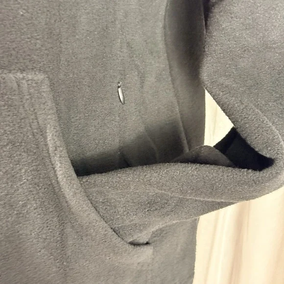 Argstar Black Fleece Jacket Womens Full Zip Lightweight Outdoor Hiking NWT - Picture 4 of 10